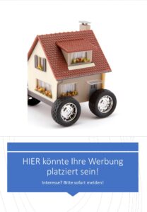 Werbung für Tiny Houses